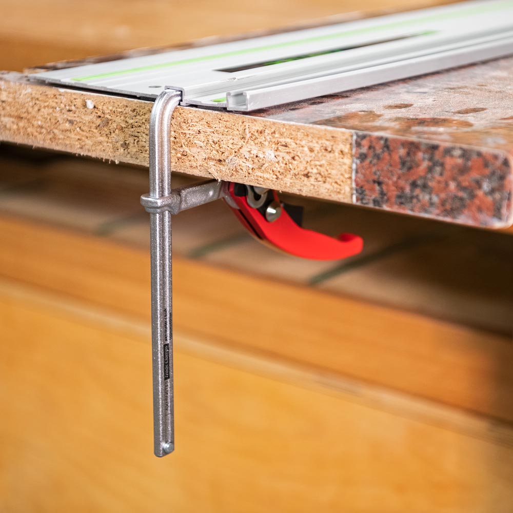 Axminster Quick Lever Guide Rail Clamp 160 x 60mm