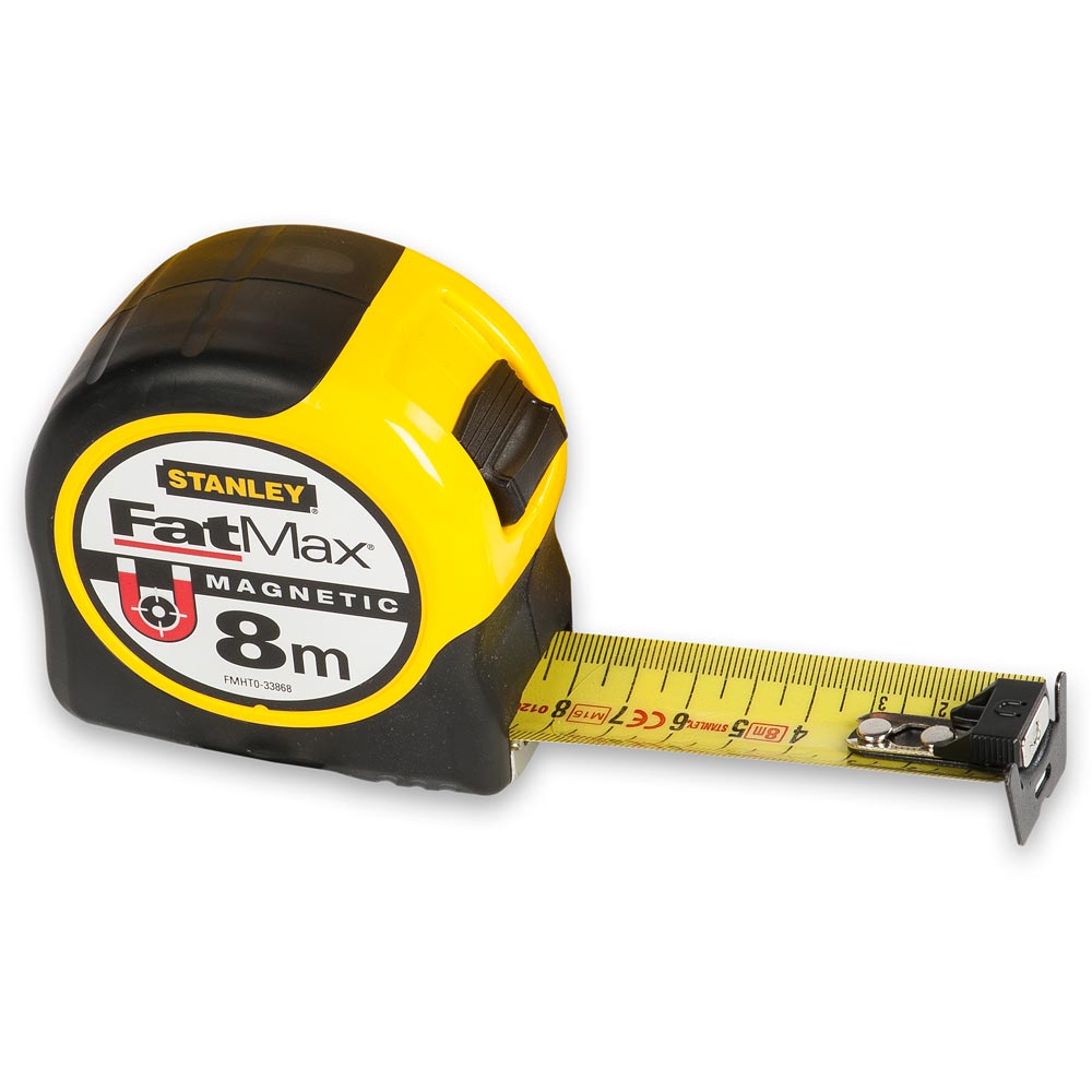 Stanley FatMax BladeArmor Magnetic Tape 8m