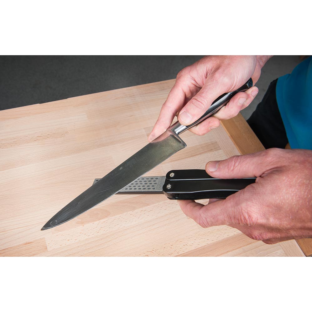 Axminster Double-Sided Folding Diamond Sharpener