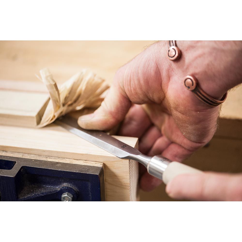 Rider Bevel Edge Chisels, Hornbeam Handles