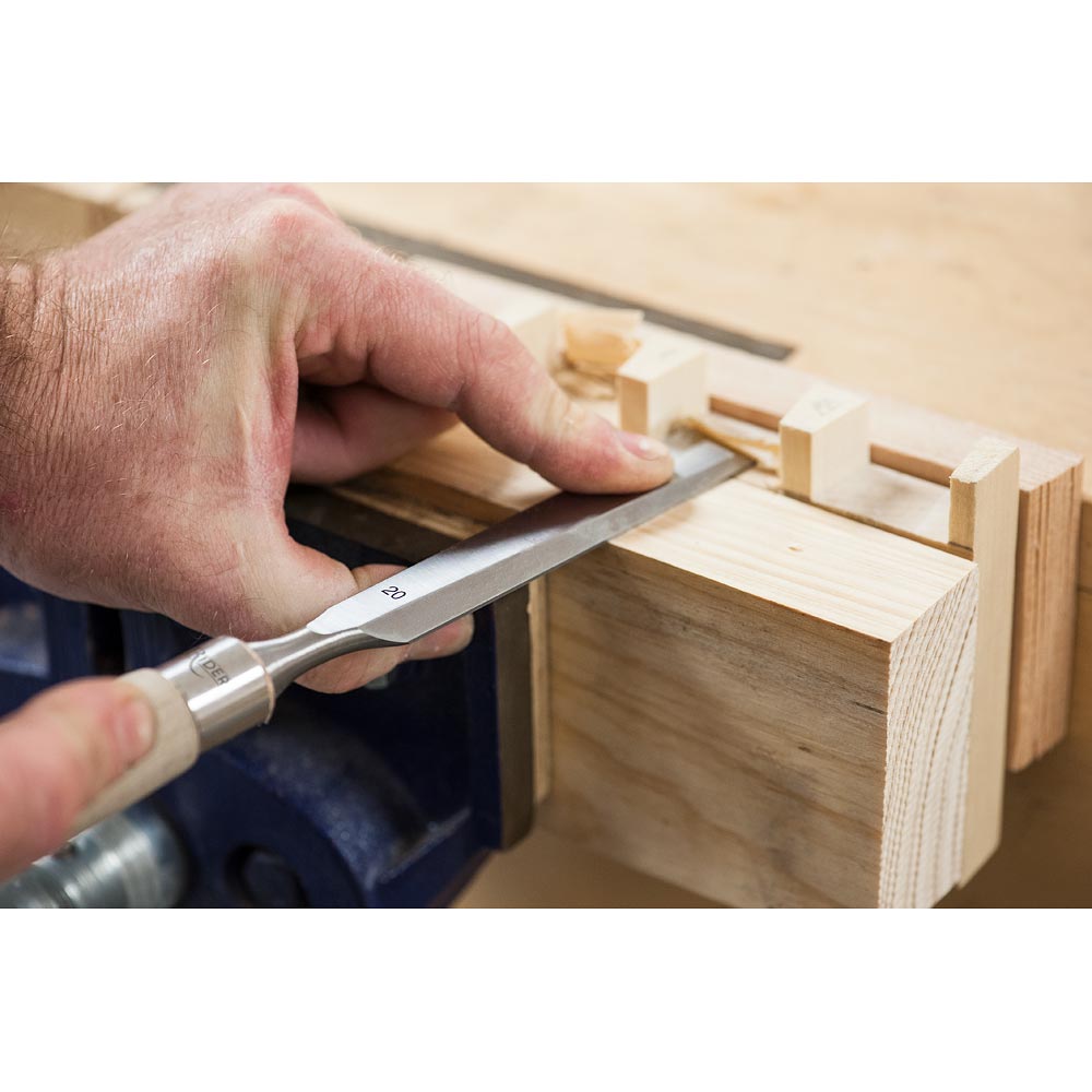 Rider Bevel Edge Chisels, Hornbeam Handles
