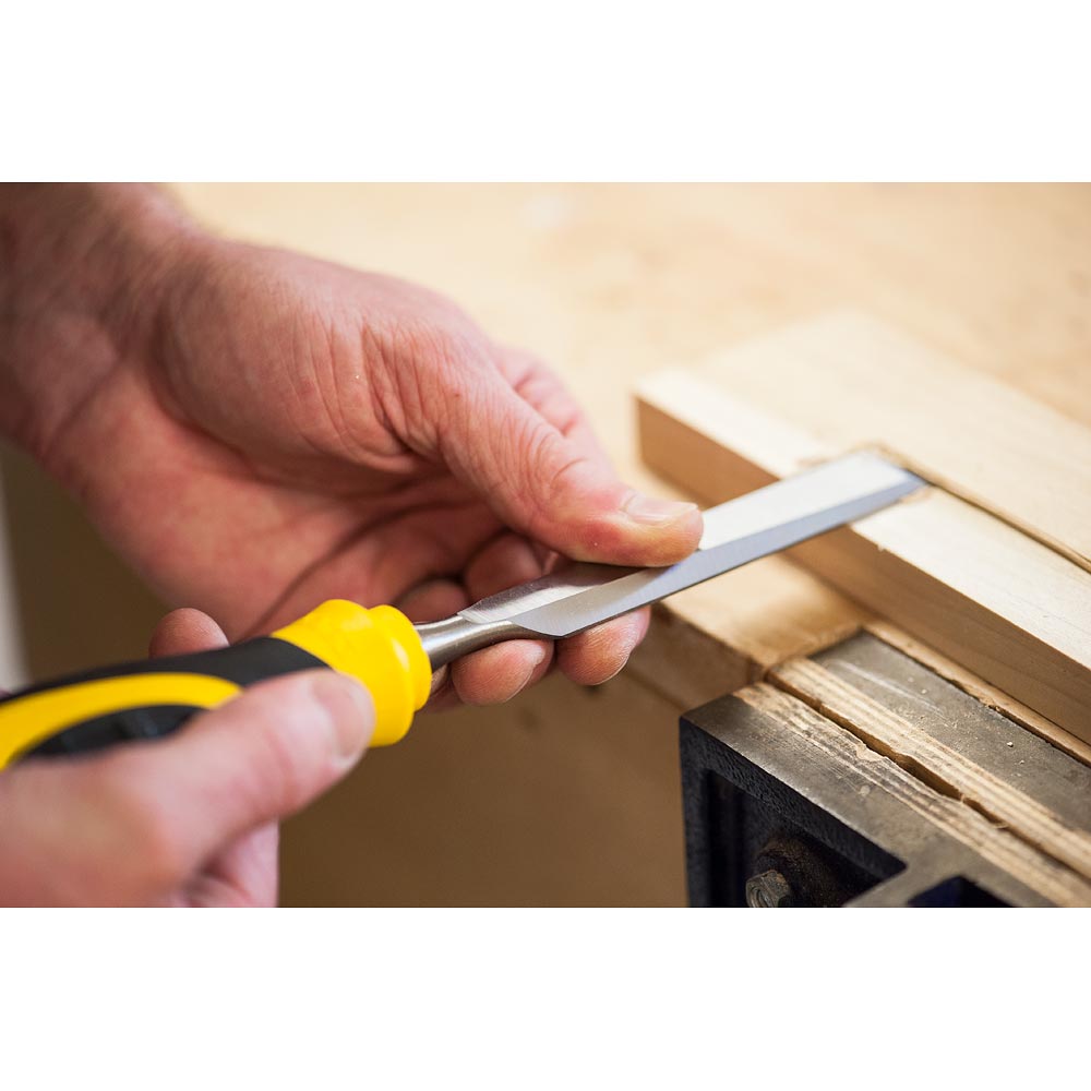 Rider Bevel Edge Chisels, Soft-Grip Handles