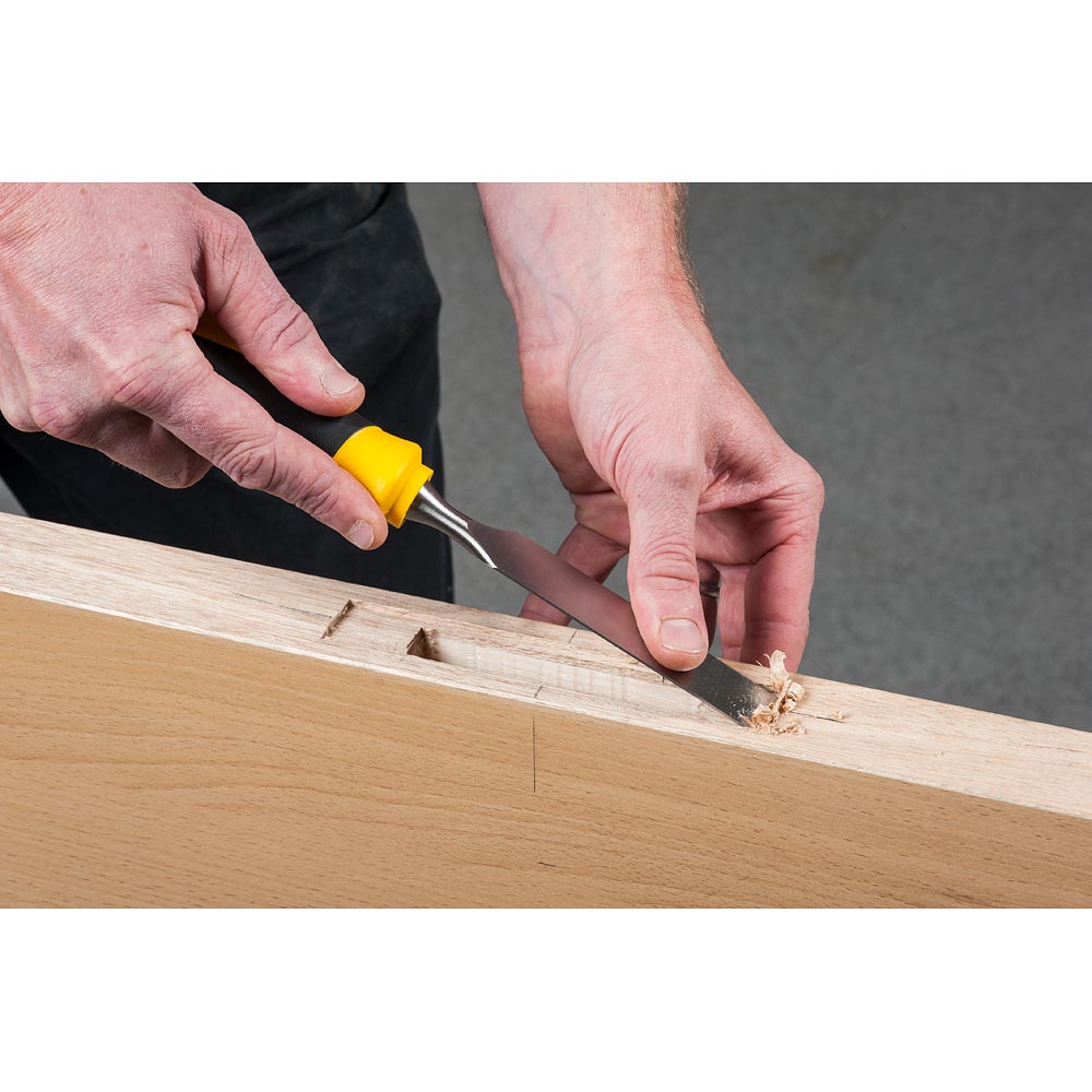 Rider Bevel Edge Chisels, Soft-Grip Handles