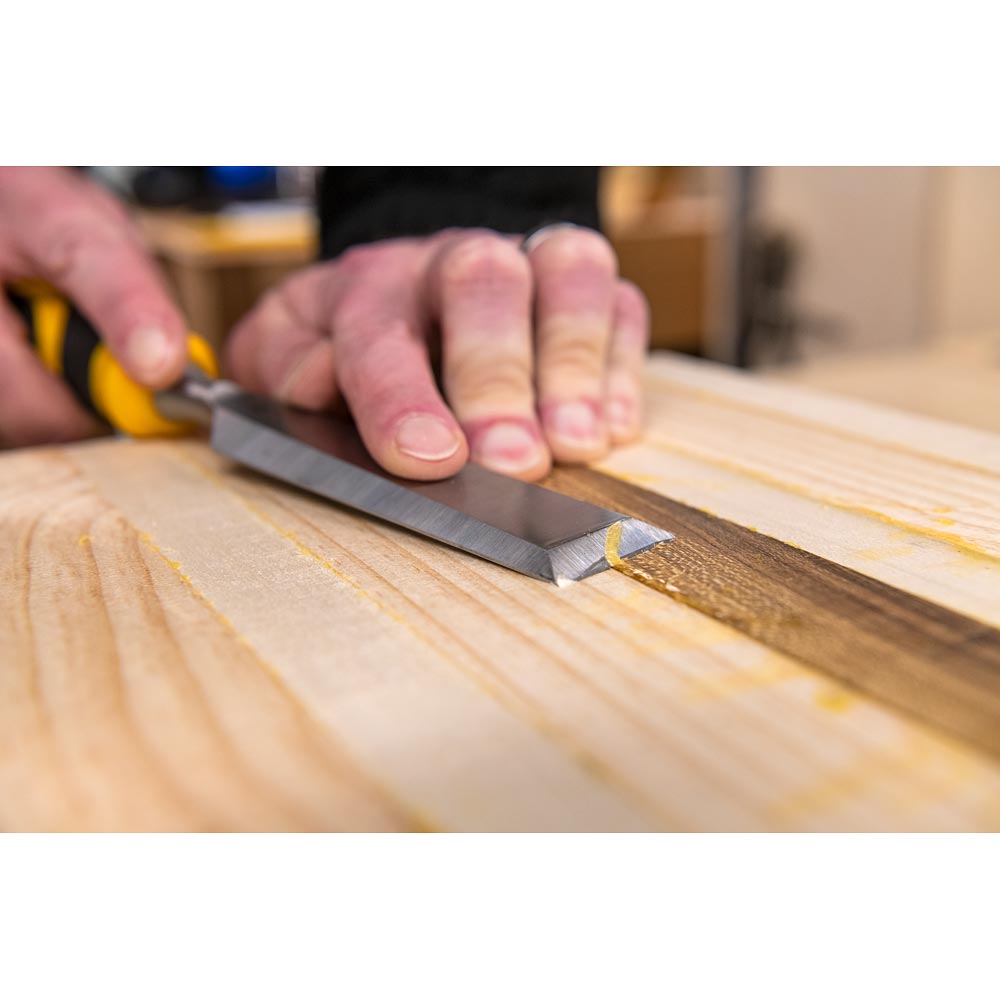 Rider Bevel Edge Chisels, Soft-Grip Handles