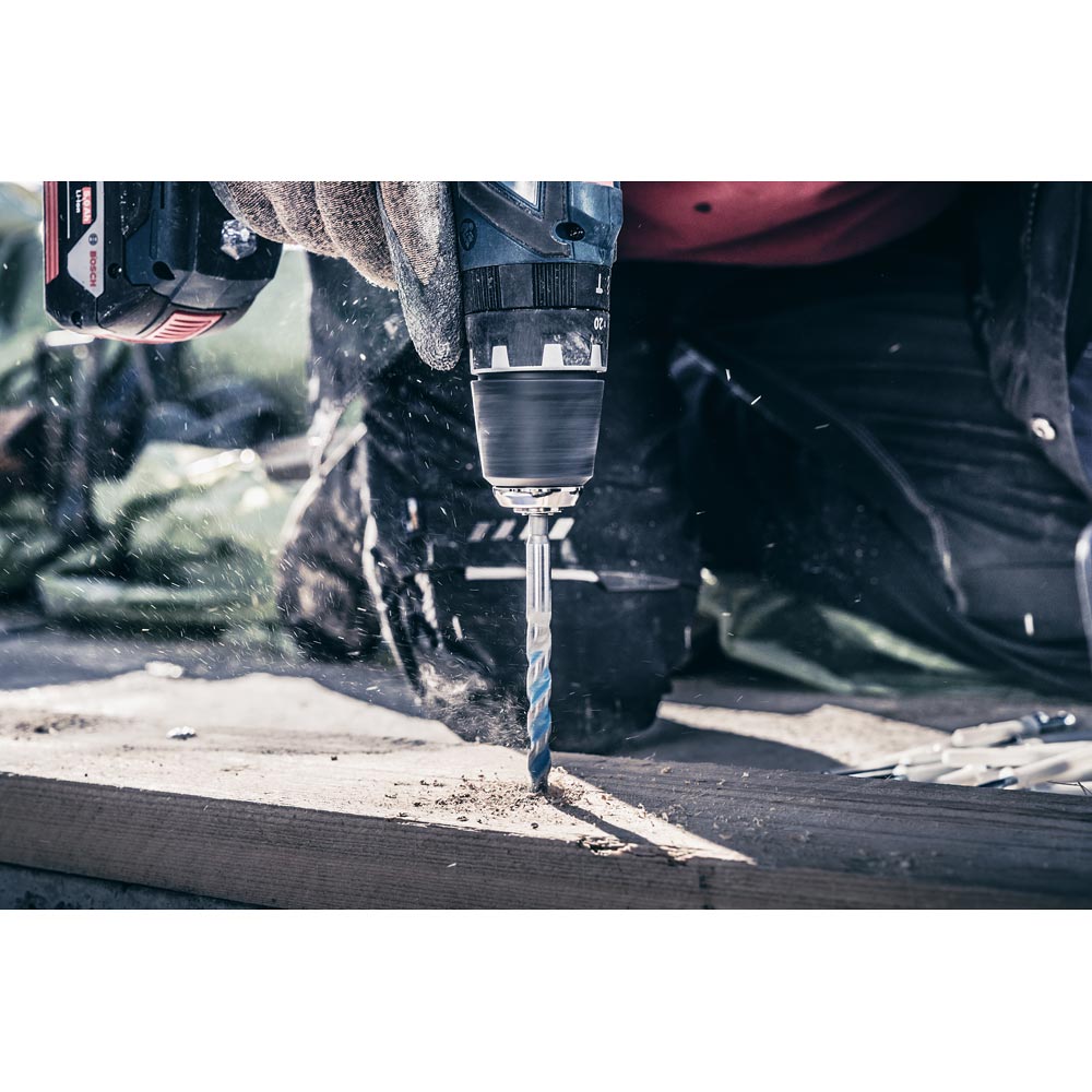 Bosch 5 Piece HEX-9 MCB MultiConstruction Drill Bit Set