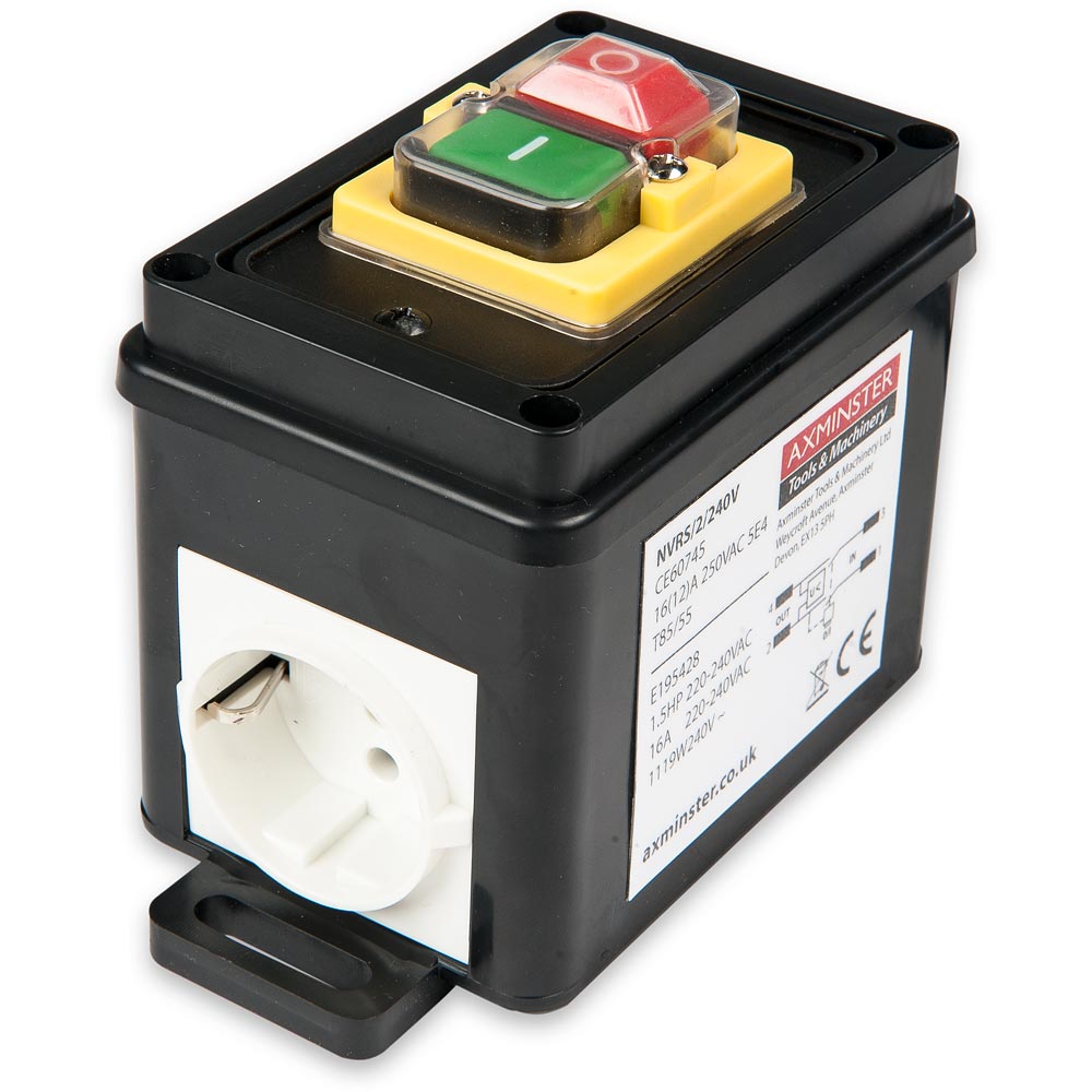 Axminster Euro Plug & Socket NVR Switch