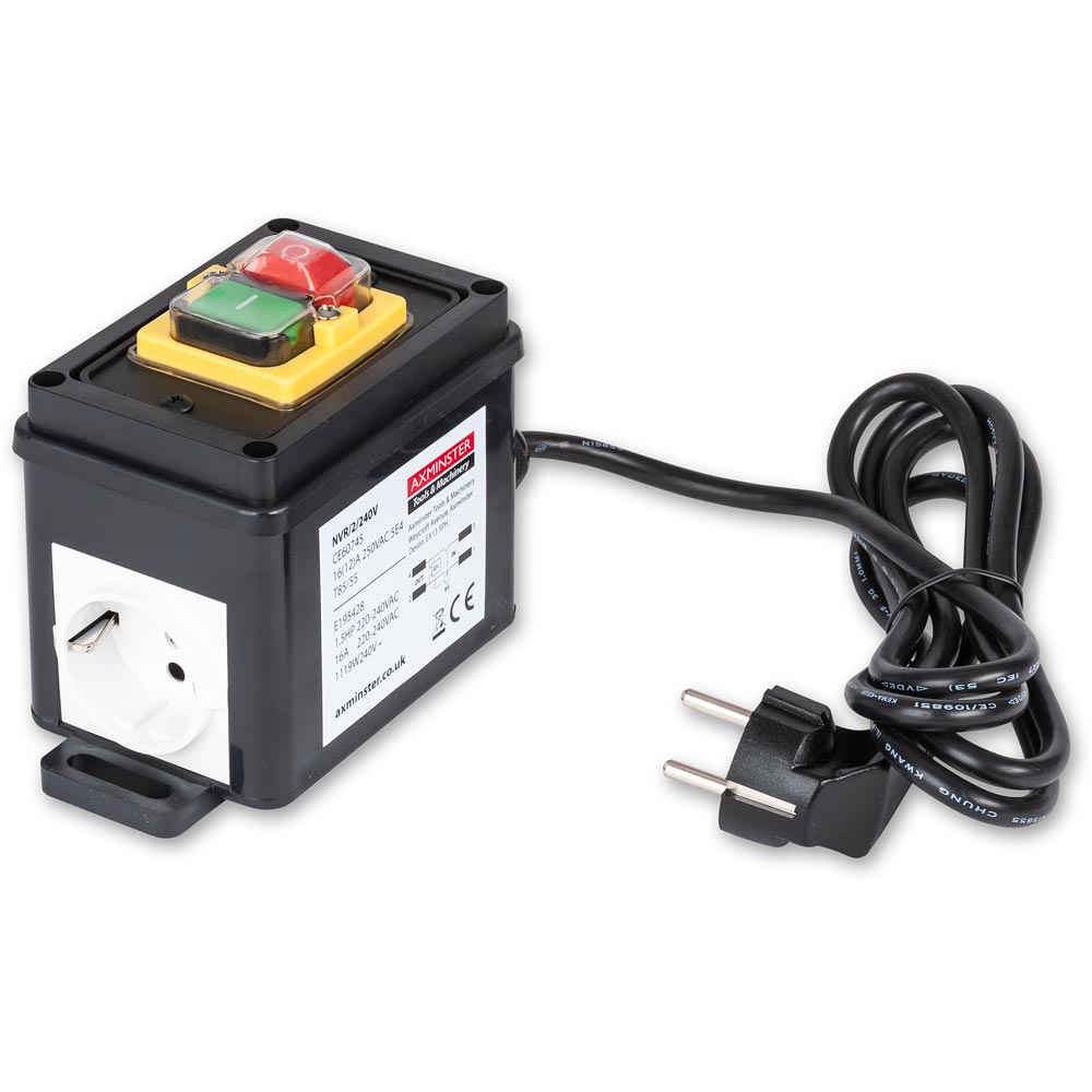 Axminster Euro Plug & Socket NVR Switch