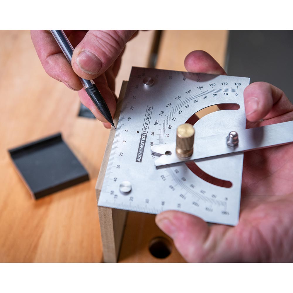 Axminster 4 in 1 Multifunction Protractor