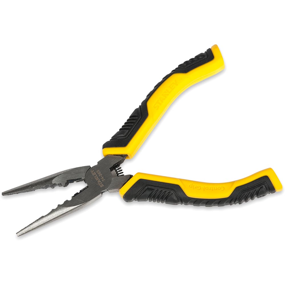 Stanley ControlGrip Long Nose Cutting Pliers - 150mm