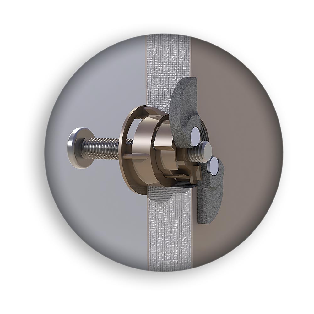 GripIt 20mm Plasterboard Fixings Brown (Pkt 25)
