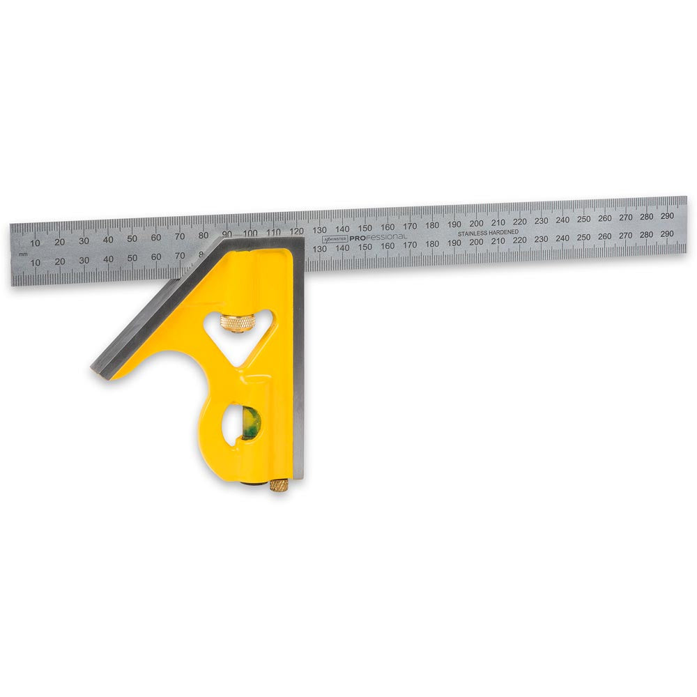 Axminster Combination Square Metric 300mm