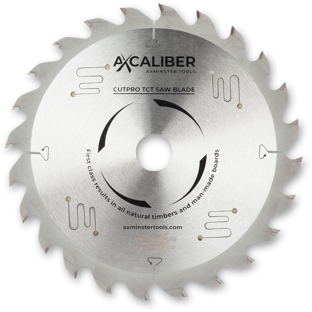 Axcaliber CutPro 165mm TCT Saw Blades