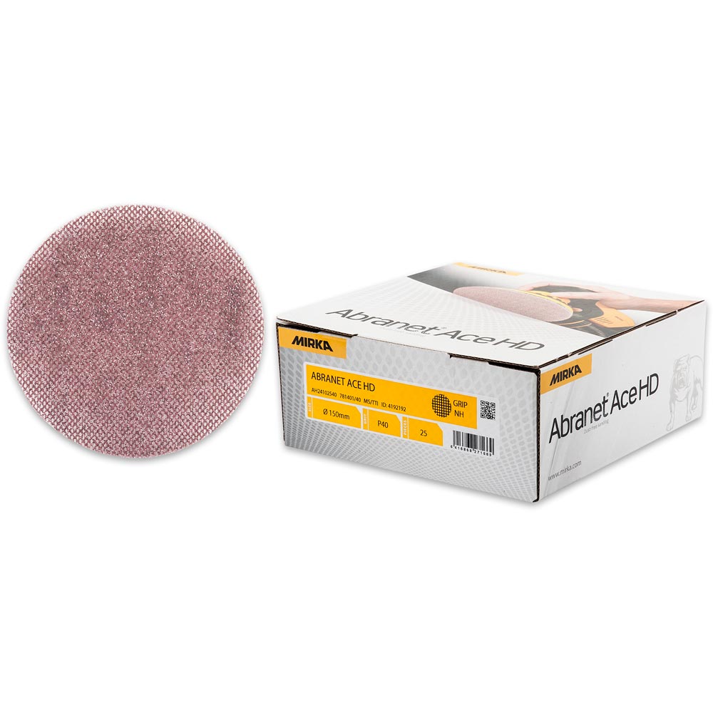 Mirka Abranet Ace HD Abrasive Discs 150mm