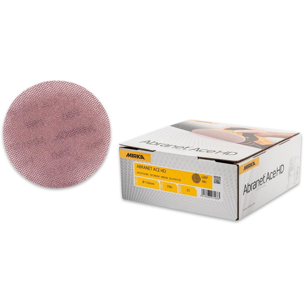 Mirka Abranet Ace HD Abrasive Discs 150mm