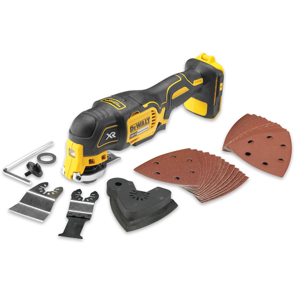 DeWALT DCS355N Multi-Tool 18V & 28 Accessories (Body Only)