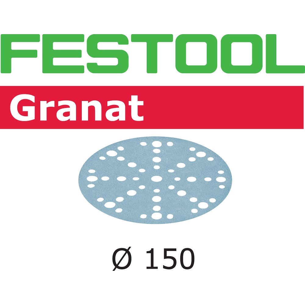 Festool Granat Abrasive Discs 150mm (48 Hole)