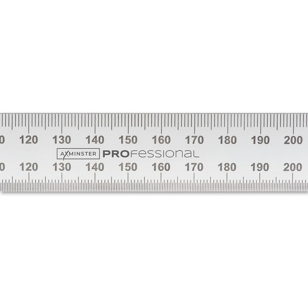 Axminster Stainless Steel Metric Rule - 300mm