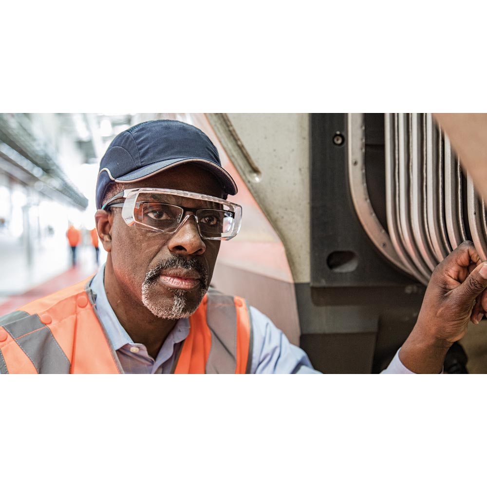 JSP Stealth™ Coverlite™ Over Spectacles Clear