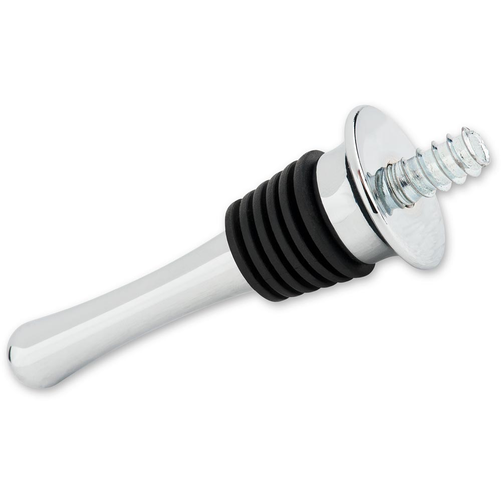 Wine Bottle Stopper Kit Teardrop - Silver