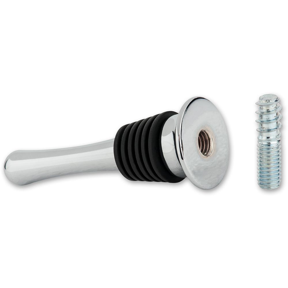 Wine Bottle Stopper Kit Teardrop - Silver