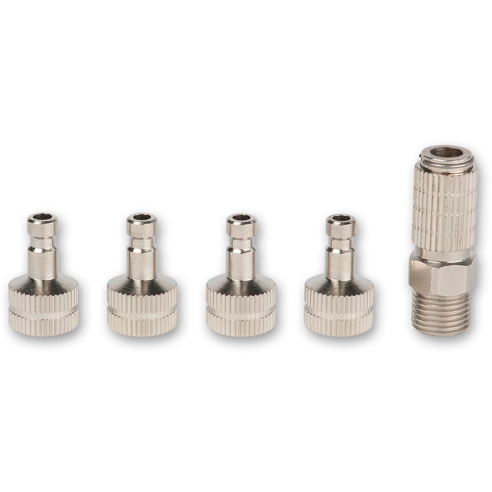 SprayCraft Airbrush Quick Release 1/8" BSP Fittings Kit