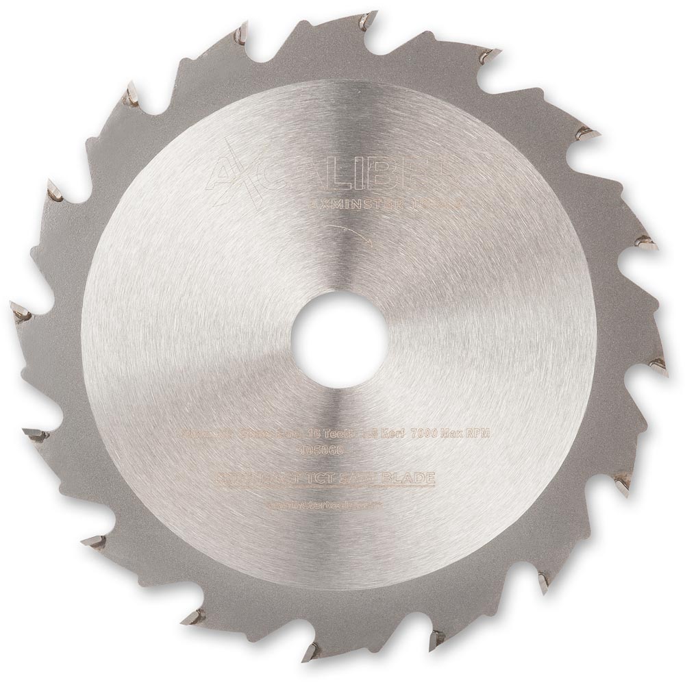 Axcaliber Contract TCT Saw Blade - 136mm x 1.5mm x 20mm 16T