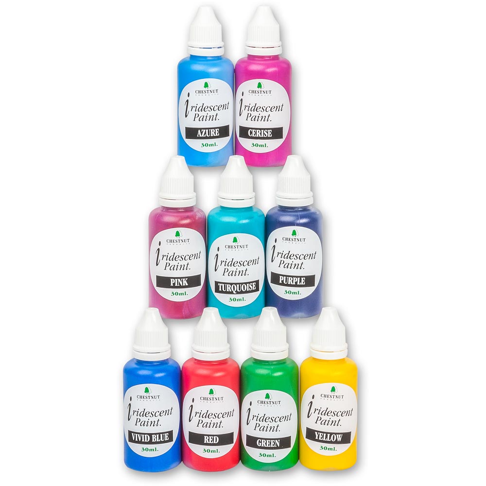 Chestnut Iridescent Paint Set (9 x 30ml)