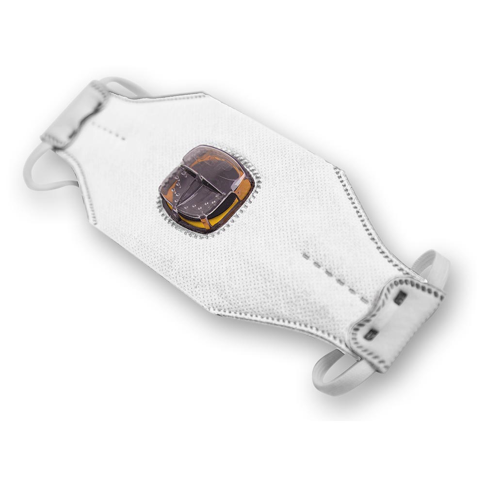 JSP SpringFit™ Fold Flat Valved Respirator FFP2 (Pkt 10)