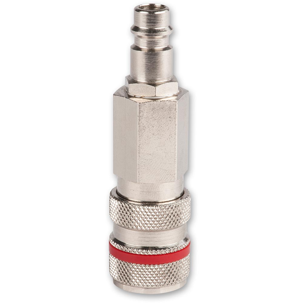 Axminster Quick Release Airline Fitting Euro Male to PCL Female Adaptor