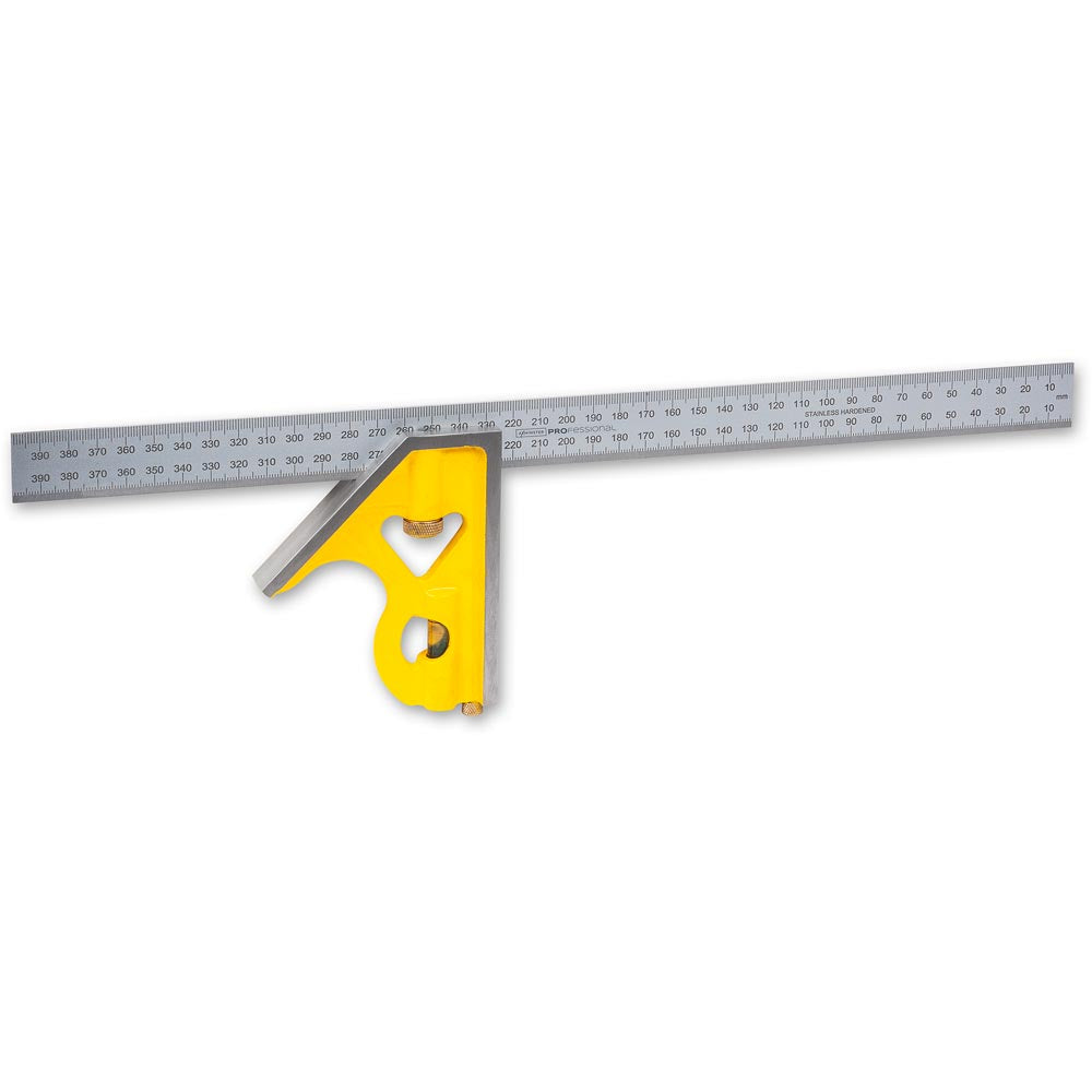 Axminster Combination Square Metric 400mm
