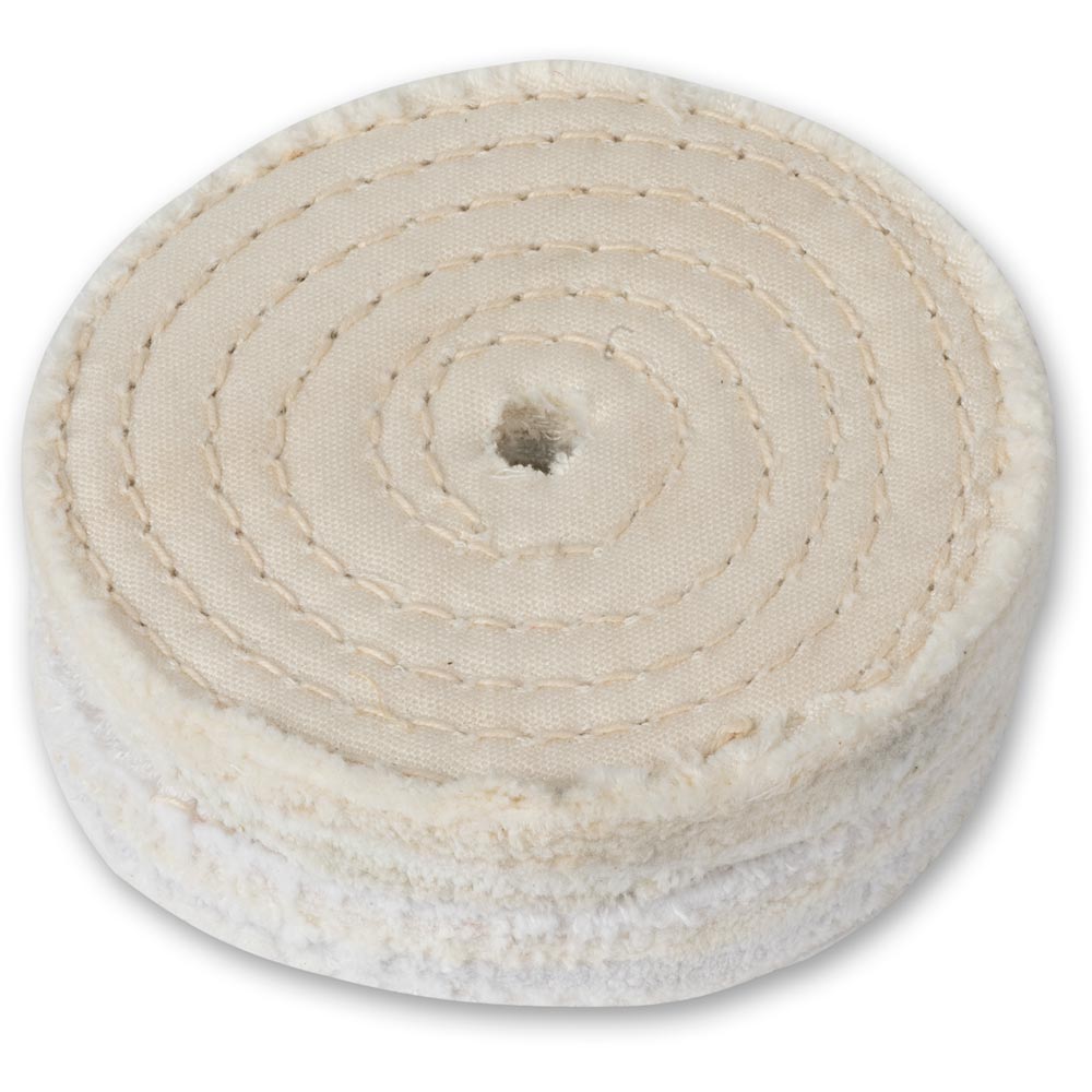 Axminster Twist & Fix 100mm Stitched Polishing Mop