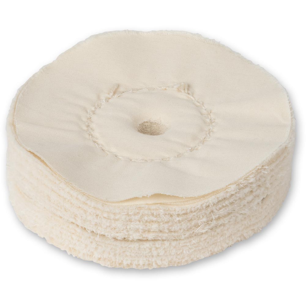 Axminster Twist & Fix 100mm Looseleaf Polishing Mop