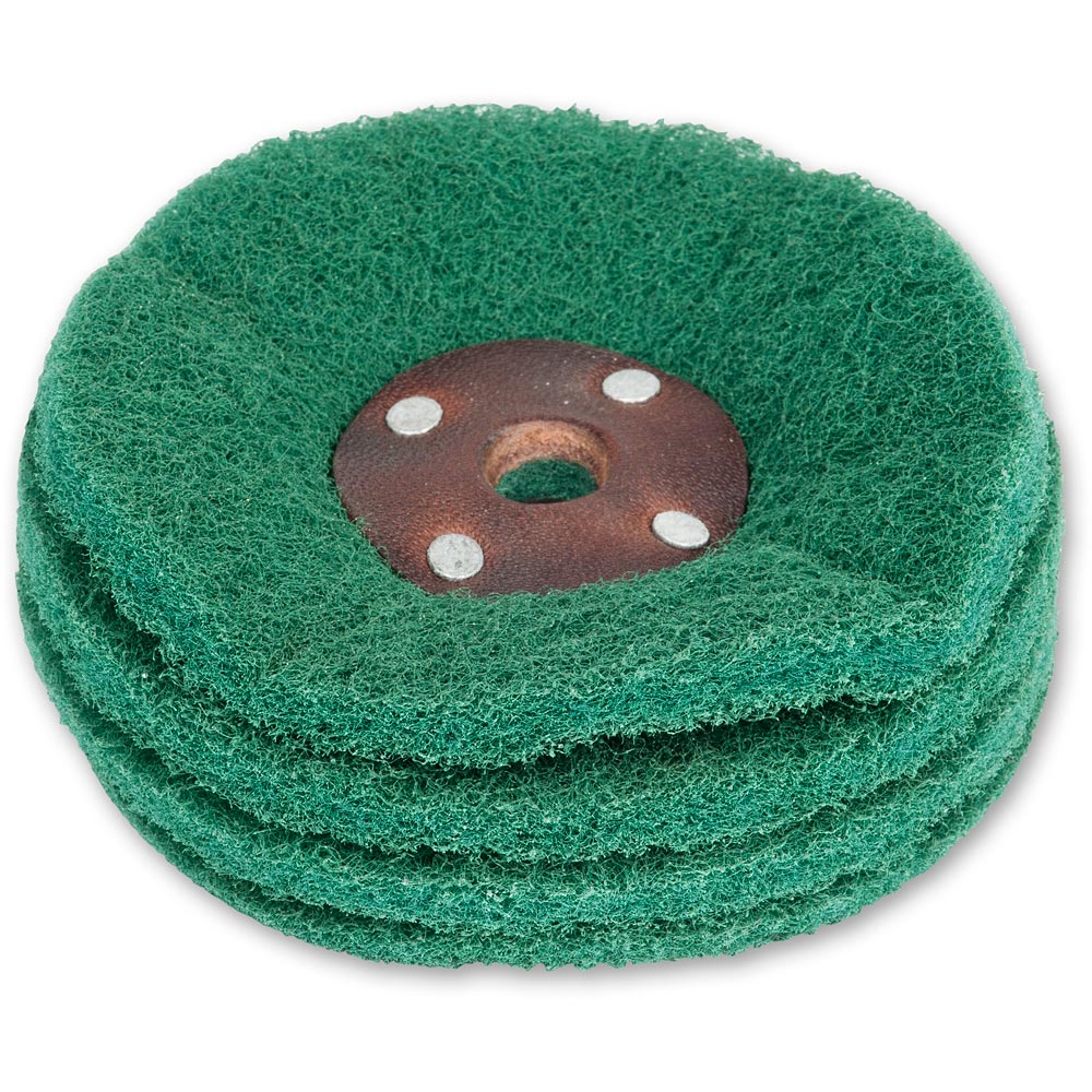 Axminster Twist & Fix 100mm Nylon Abrasive Wheel - Fine