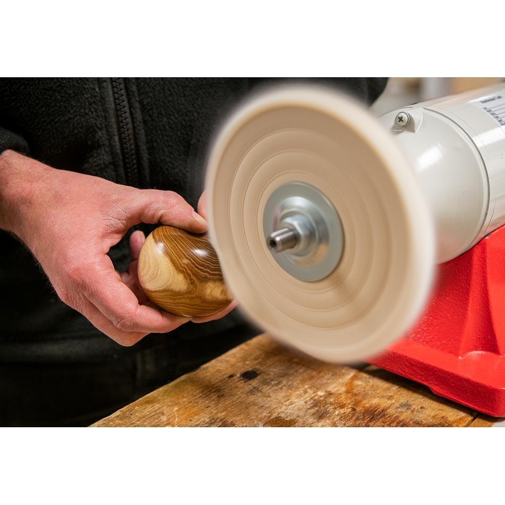Axminster 150mm Stitched Polishing Mop Plain Bore