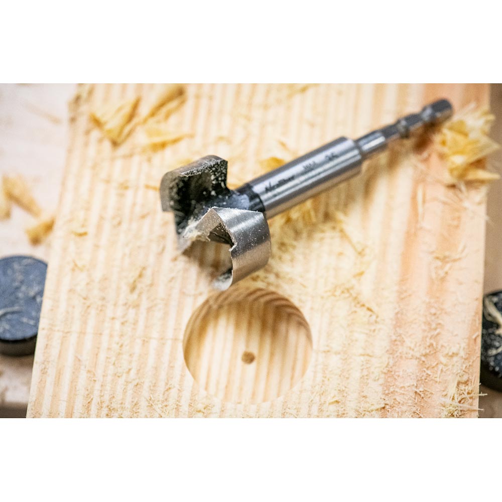 Axcaliber Forstner Bit Set of 5 in Wooden Box