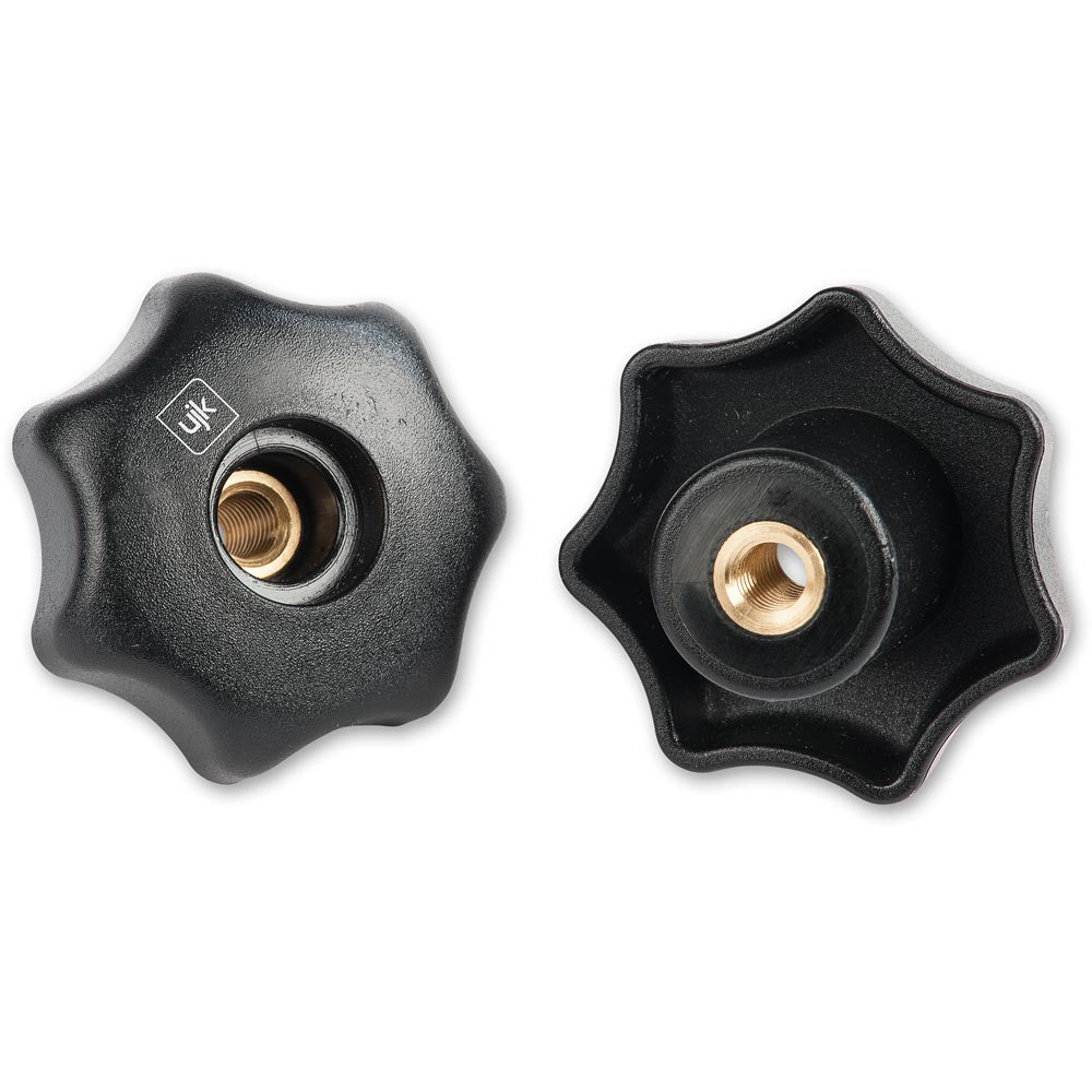 UJK Star Knobs Threaded Through Hole (Pair)