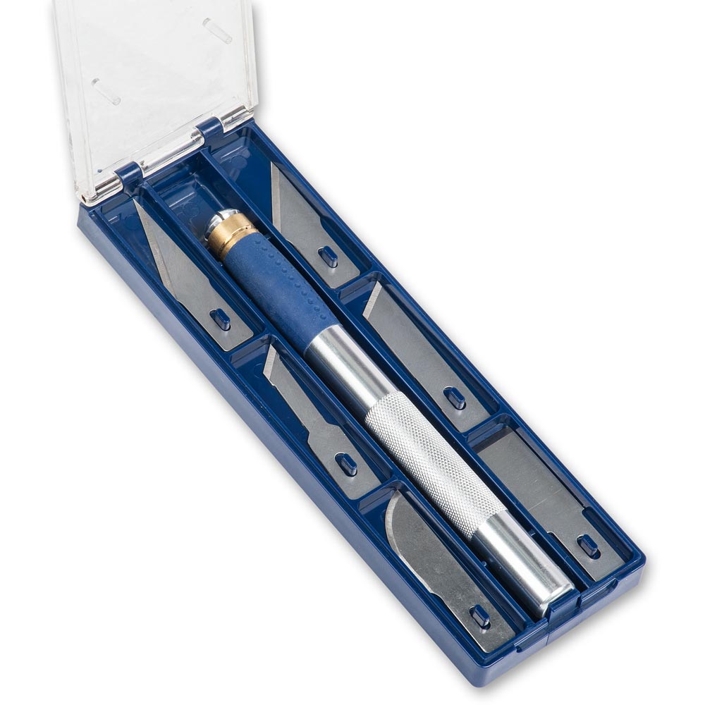ModelCraft 7 Piece Soft Grip No. 2 Craft Knife Set