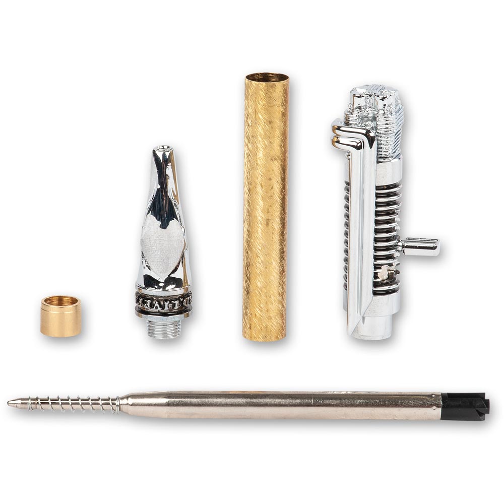 Motorcycle Chrome Kickstart Action Pen Kit