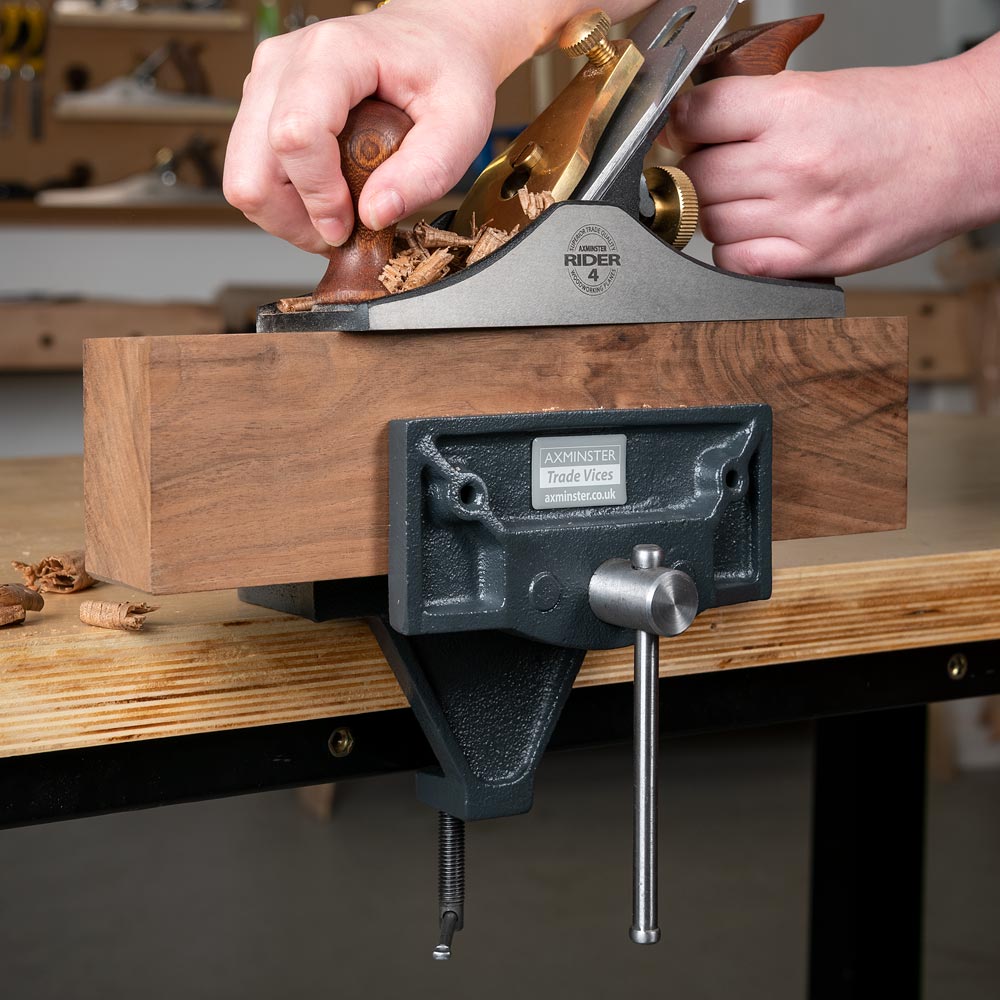 Axminster Woodworkers Vice With Table Clamp 150mm