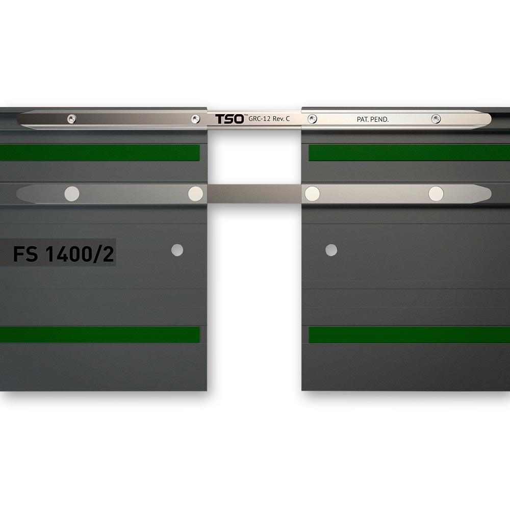 TSO Products Aligning Guide Rail Connectors GRC-12 (Pair)
