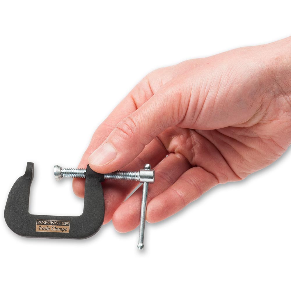 Axminster Small G Clamps (pairs)