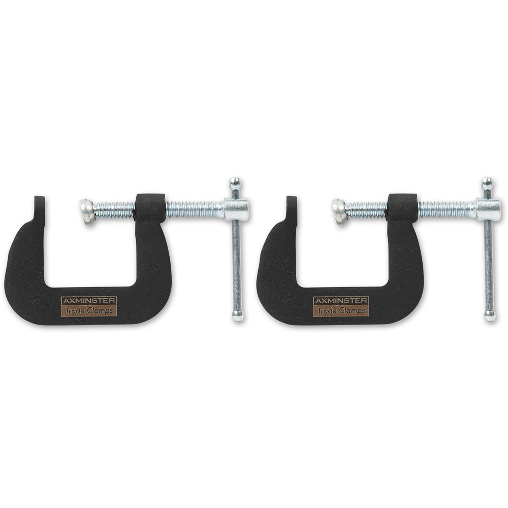 Axminster Small G Clamps (pairs)