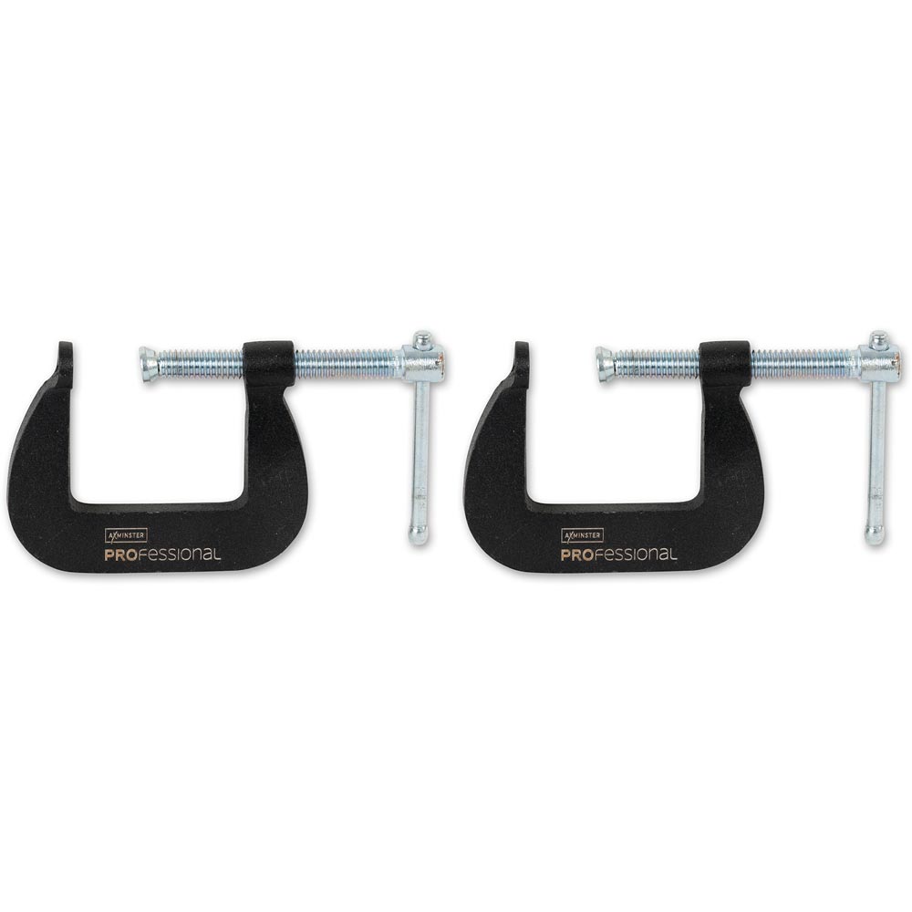 Axminster Small G Clamps (pairs)