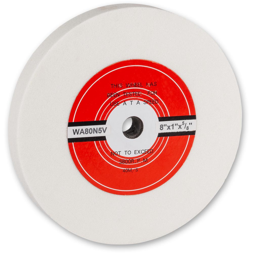 Axminster White Grinding Wheel 200mm x 25mm
