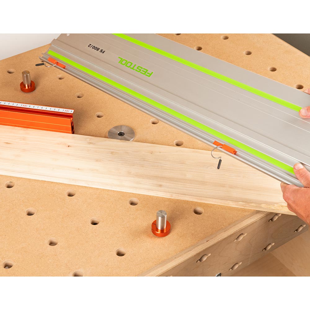 UJK Fence and Length Stop for Guide Rail Saws
