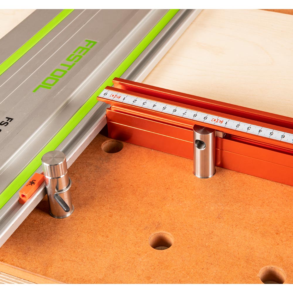 UJK Fence and Length Stop for Guide Rail Saws