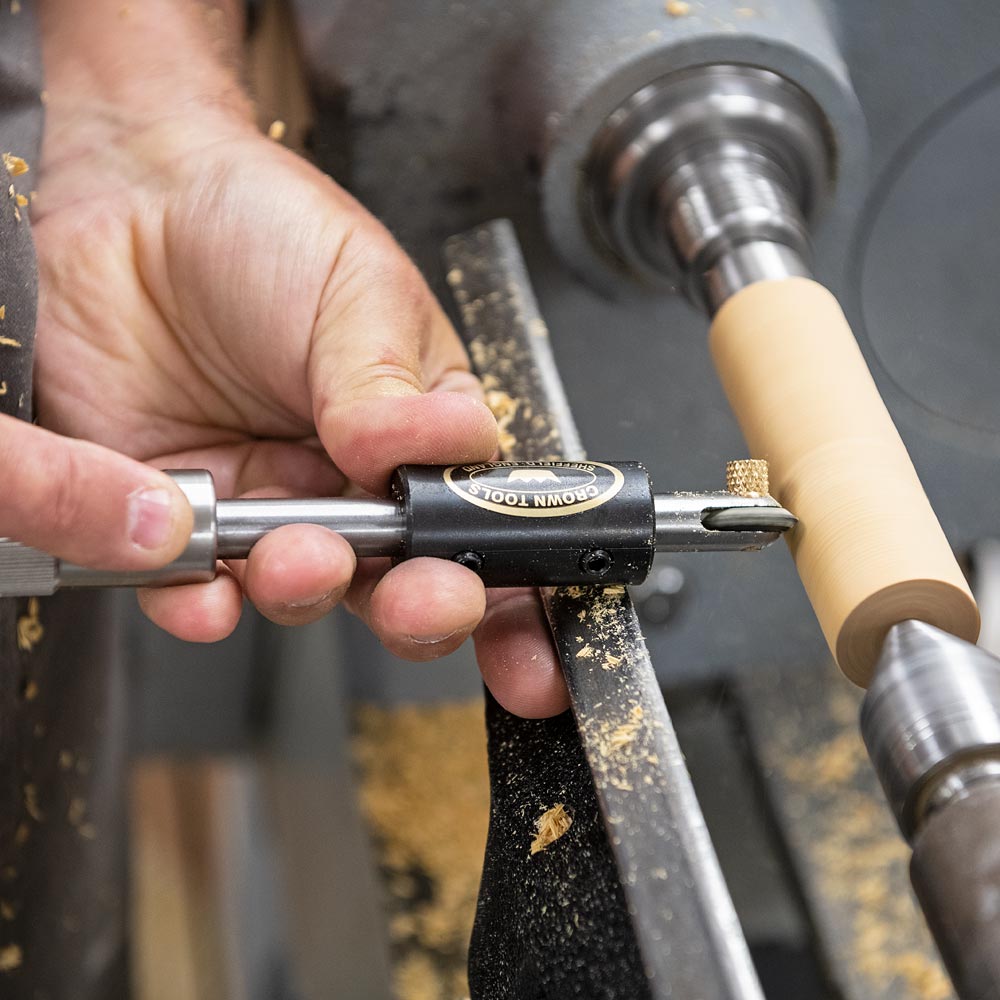 Crown Spiralling & Texturing Tools for Micro Woodturning Handle