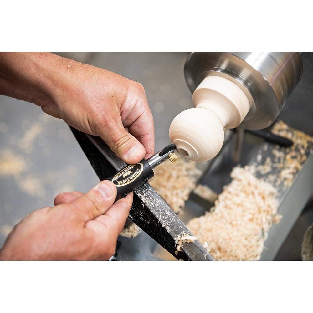 Crown Spiralling & Texturing Tools for Micro Woodturning Handle