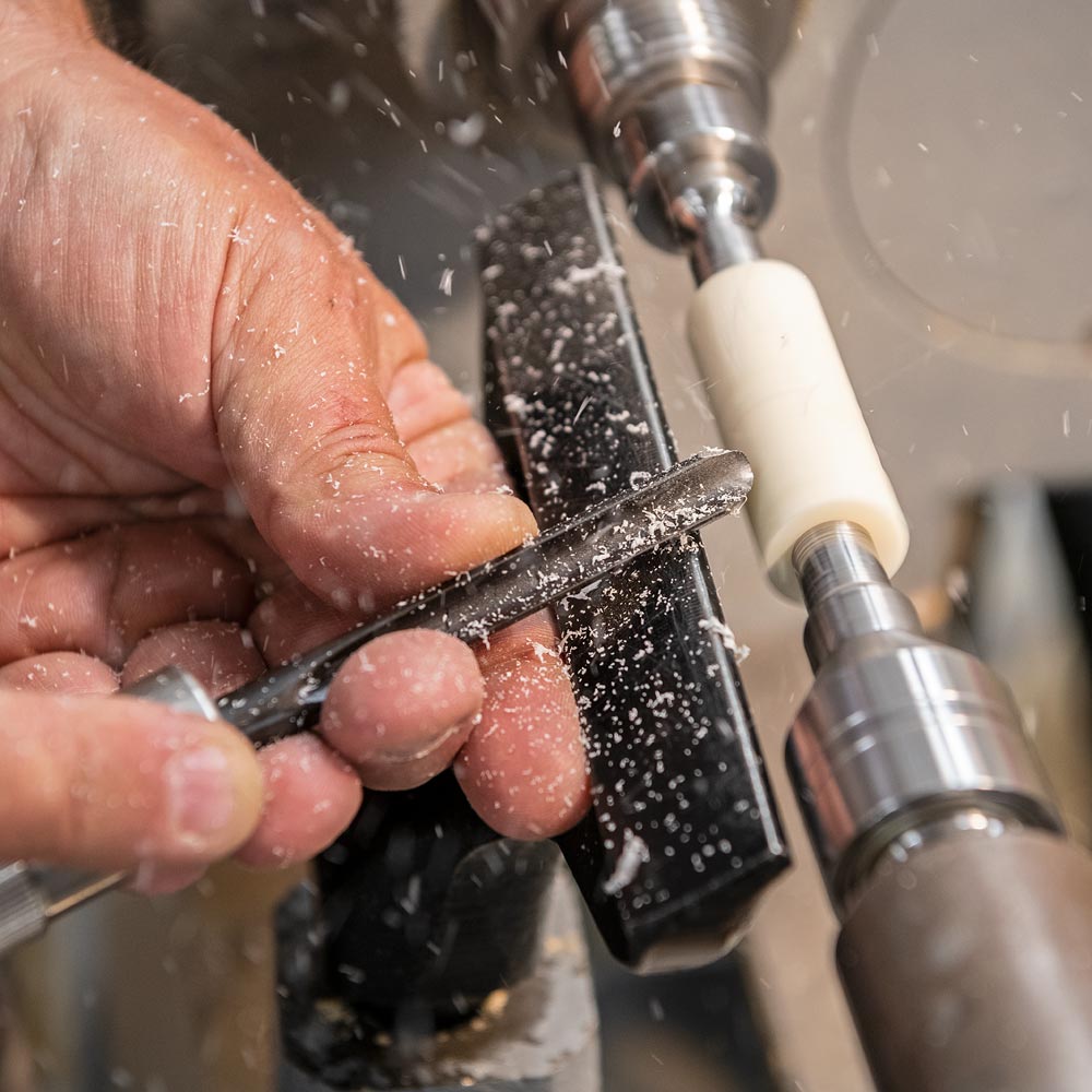 Crown Gouge for Axminster Woodturning Micro Handle