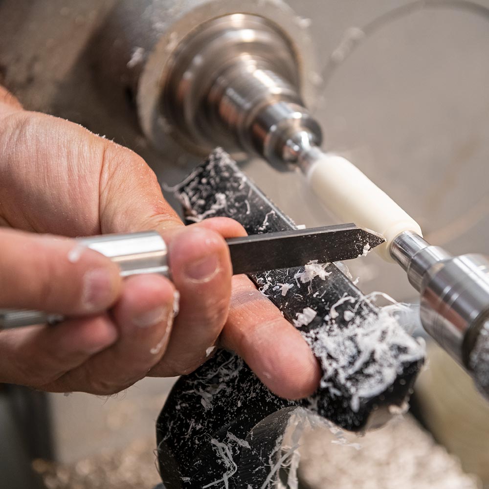 Crown Parting Tool for Axminster Woodturning Micro Handle